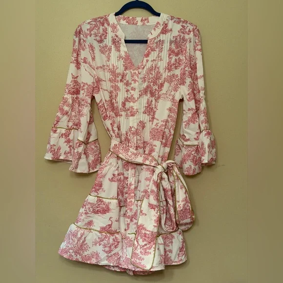 Floral Pink Dress - Picture 5 of 8